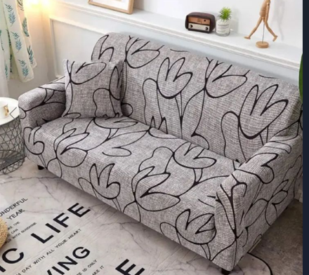 Funda para Sofá 3 Puestos de figuras